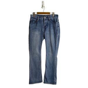 Warehouse One Women's Light Indigo Baby Boot Denim Jeans